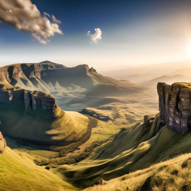 The Social Media Traveler's Adventure in Drakensberg Mountains&#58; Hiking the Amphitheatre&#44; Photographing Bushman's Nek Wilderness&#44; Exploring Giant's Castle Game Reserve&#44; Trekking to Tugela Falls