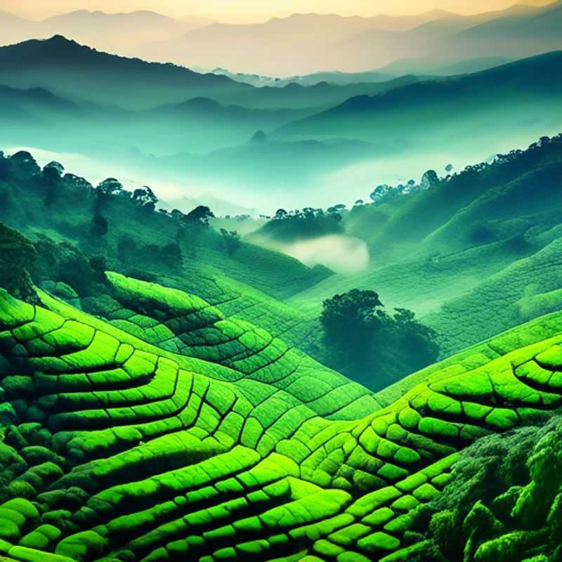 Le Parc National de la Forêt de Nyungwe, Rwanda : une vue imprenable sur la luxuriante forêt tropicale.