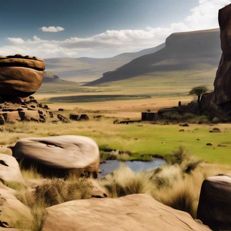 Découvrez l'excitation du trekking avec les poneys dans les montagnes Maluti au Lesotho