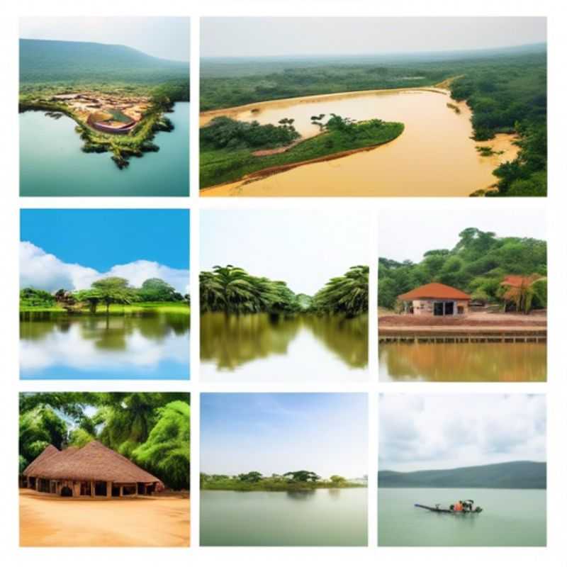 Découvrez les merveilles du Volta Lake en bateau