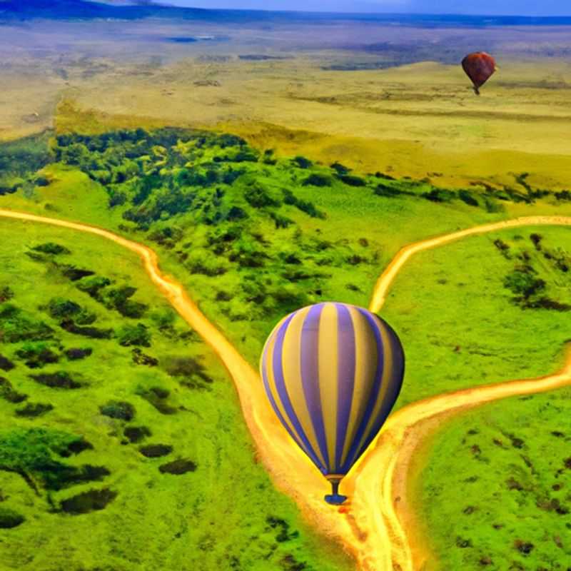 Observation des grandes migrations dans le parc national du Serengeti&#44; entre l'été et l'automne