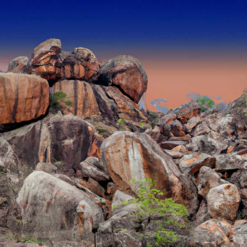 Visite le Site de peintures rupestres de Nswatugi à Matobo Hills&#44; au Zimbabwe&#44; au printemps