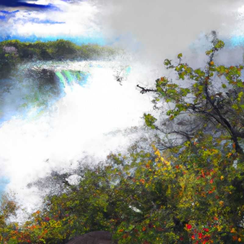 Quatre personnes admirant les eaux tumultueuses des chutes Victoria, une merveille naturelle à la frontière entre la Zambie et le Zimbabwe, lors de leur voyage organisé de 5 jours entre l'hiver et le printemps.