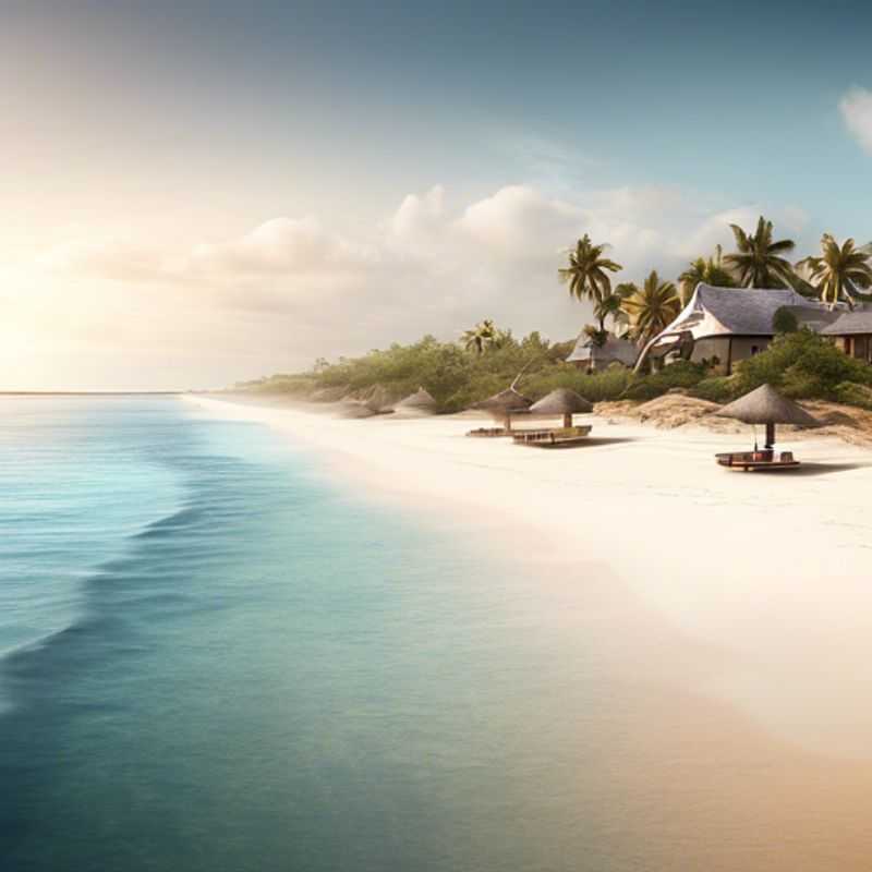 L'île de Bazaruto, Mozambique : un paradis tropical aux eaux turquoise et aux plages de sable blanc.