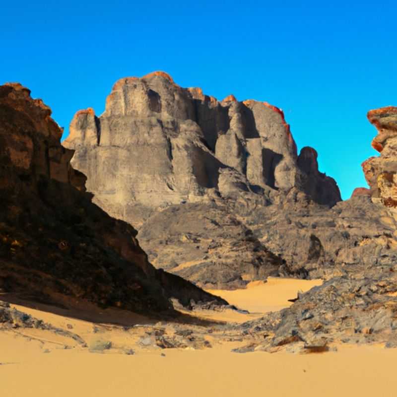 Une randonnée inoubliable dans les formations rocheuses de grès du Tassili n'Ajjer