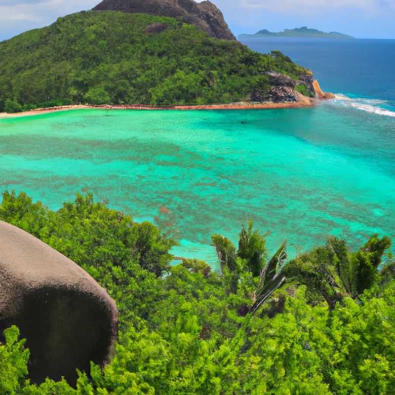 Visite d'automne au parc national du Morne Seychellois sur l'île de Mahé&#44; aux Seychelles