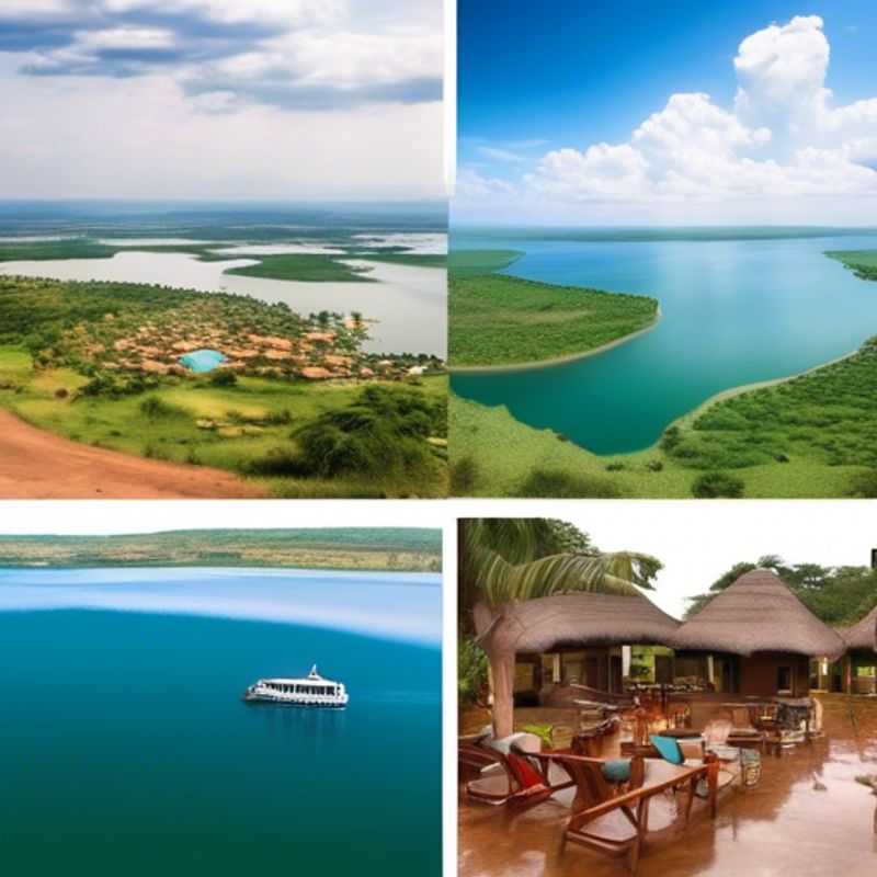 Le Lac Victoria, immense étendue d'eau partagée entre le Kenya, l'Ouganda et la Tanzanie.