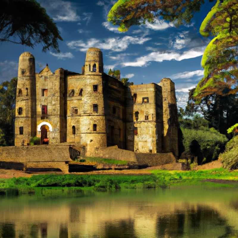 Un voyageur solitaire explore les châteaux de Gondar, en Éthiopie, lors d'une escapade de trois semaines au printemps, s'immergeant dans l'histoire et la culture fascinantes de cette destination africaine emblématique.