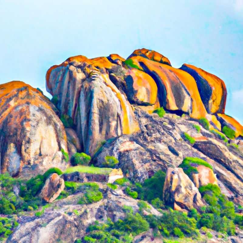 Un groupe de six personnes explore les imposantes collines de Matobo au Zimbabwe, un site sacré parsemé de formations rocheuses fascinantes, lors de leur escapade printanière de quatre jours, découvrant la riche histoire et la beauté naturelle de cette destination africaine emblématique.