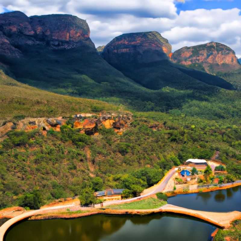 Visite des safaris panoramiques du canyon de la rivière Blyde en Afrique du Sud à l'automne