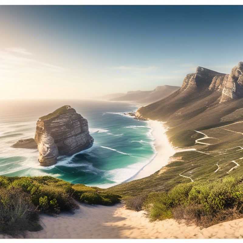 Explorez le Cap de Bonne&#45;Espérance à Cape Point&#44; Afrique du Sud&#44; entre l'été et l'automne