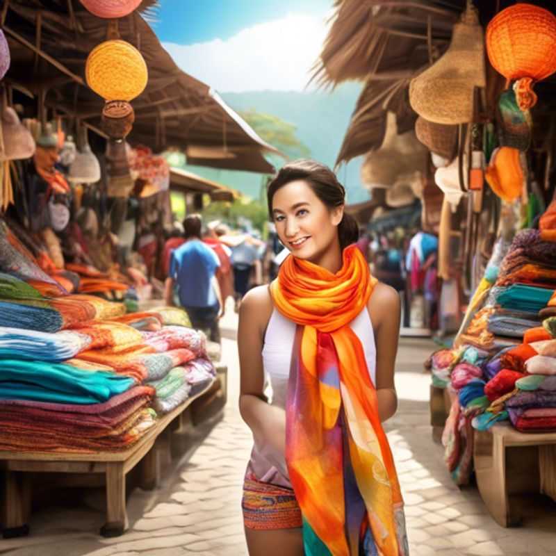 Un foulard ou un sarong léger et polyvalent, prêt à ajouter une touche de style et de confort à vos voyages.