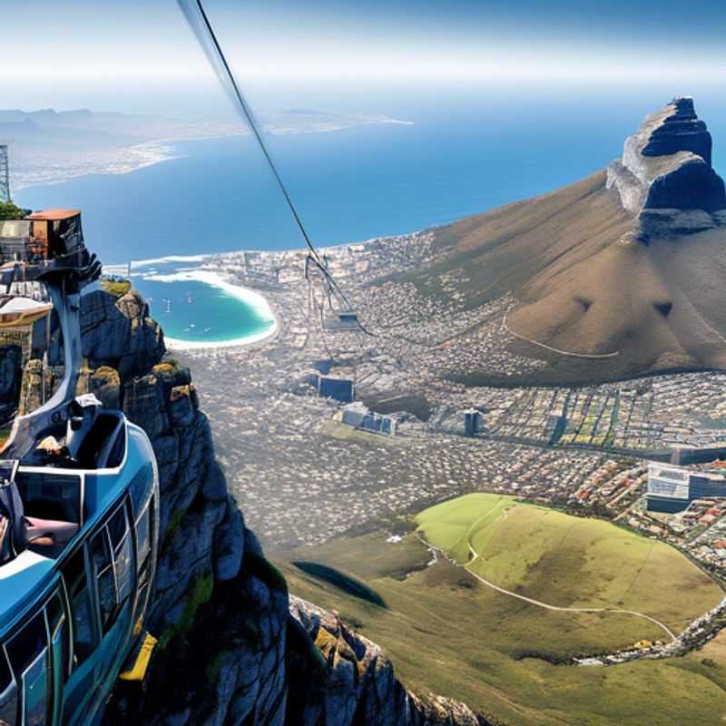 Trois couples de Weekend Traveler admirent la majesté du Table Mountain, un joyau naturel d'Afrique du Sud, lors de leur escapade hivernale de deux semaines.