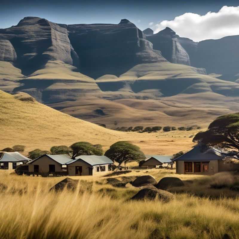 Lesotho Highlands Adventure&#58; Trek Drakensberg Peaks&#44; Pony Trek Maluti Mountains&#44; Discover Ancient Rock Paintings at Ts'ehlanyane National Park